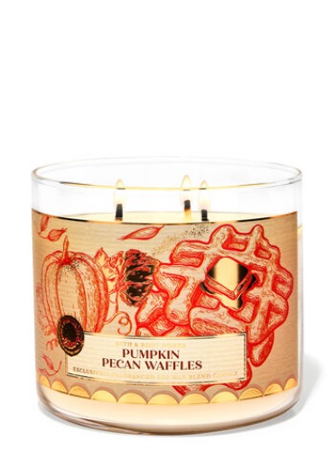 Pumpkin Pecan Waffles 3-Wick Candle  | Bath & Body Works
