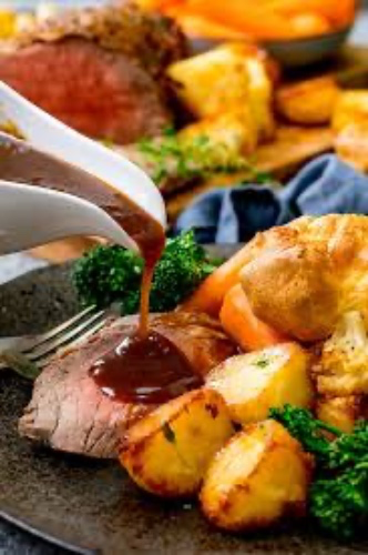 Roast dinner and drinks for two 