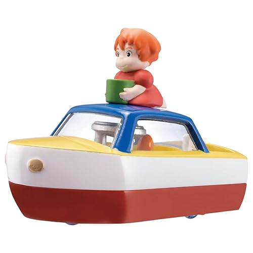 Takara Tomy Dream Tomica Ghibli Full 05 Ponyo on The Cliff Sosuke Pom Boat,