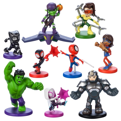 Spidey and His Amazing Friends Deluxe Figure Play Set | Disney Store