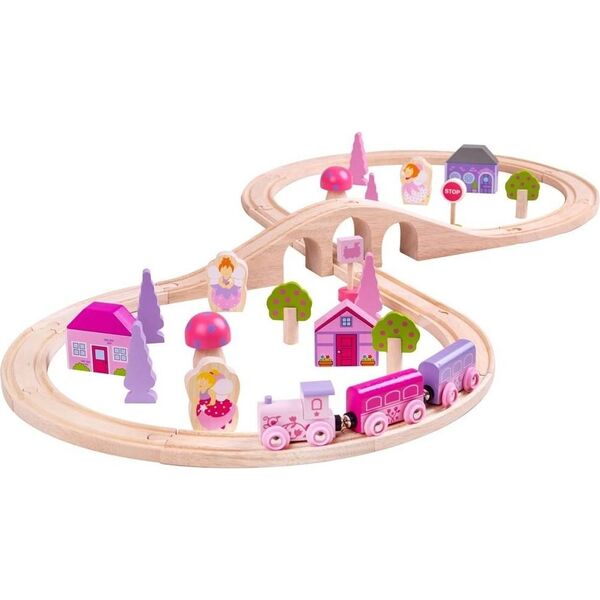 Fairy Figure of Eight Train Set - Bigjigs Toys Vehicles & Trains | Maisonette