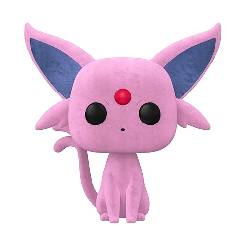 Funko Pop! Games: Pokemon - Espeon Flocked, Amazon Exclusive - Espeon (Flocked), Amazon Exclusive
