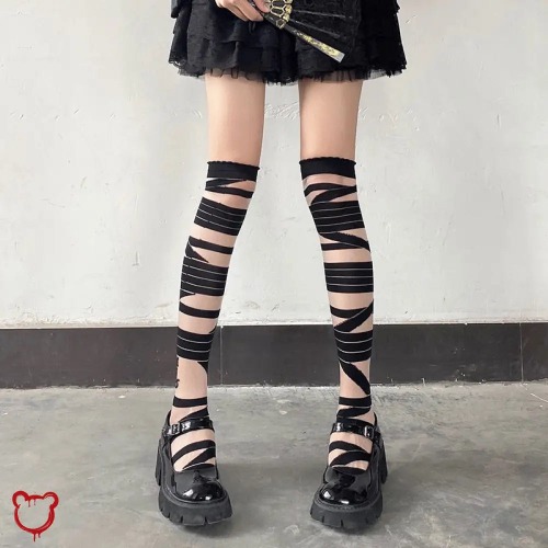 Lolta Knee Socks - Black