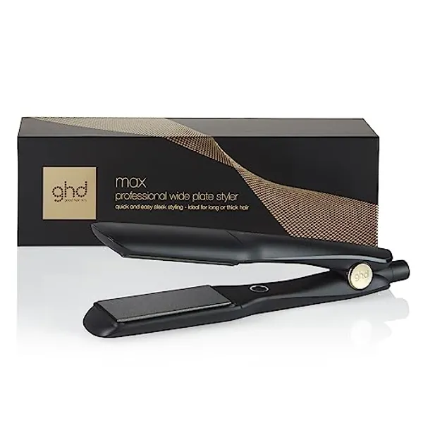 ghd New Max Styler Professional Hair Straighteners, Black