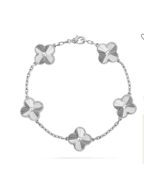 Vintage Alhambra bracelet, 5 motifs 