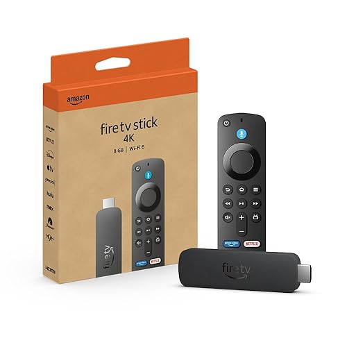 Amazon Fire TV Stick 4K (newest model) with AI-powered Fire TV Search, Wi-Fi 6, stream over 1.5 million movies and shows, free & live TV - Fire TV Stick 4K