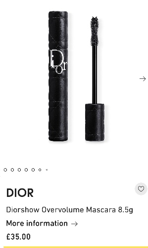 Dior mascara