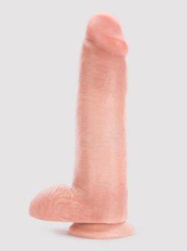 King Cock Mega Girthy Ultra Realistic Suction Cup Dildo 10.5 Inch