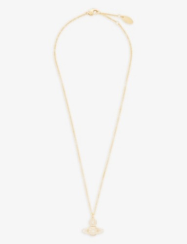 Vivienne Westwood Carmela and Cubic Zirconia Necklace