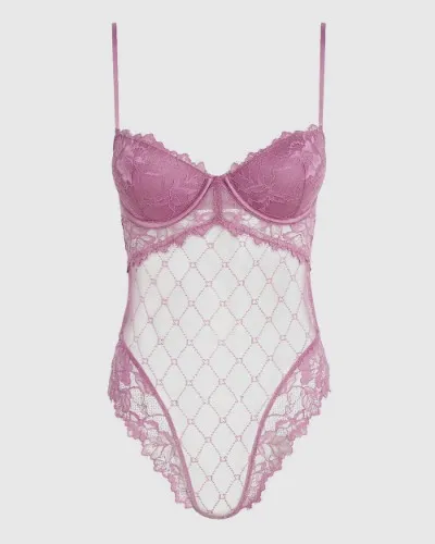 Push Up Lace Bodysuit