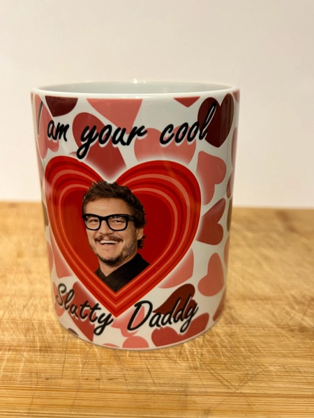 Pedro Pascal cool daddy mug