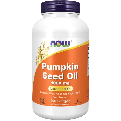 Now Pumpkin Seed Oil (1000mg) 200 sgels