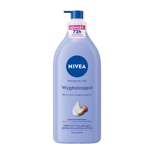 NIVEA 5-in-1 Complete Care Smoothing Body Melk met sheaboter, met pomp, 625 ml