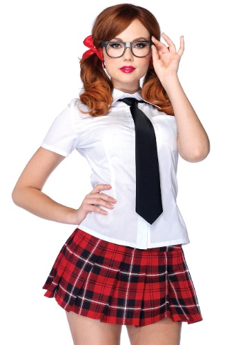 Leg Avenue Women's 4 Pc Private School Sweetie Costume - Women's Medium