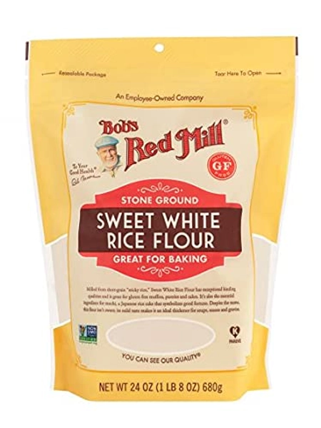 Bob's Red Mill Sweet White Rice Flour, 680 Grams (Pack of 1) ( Packaging May Vary )