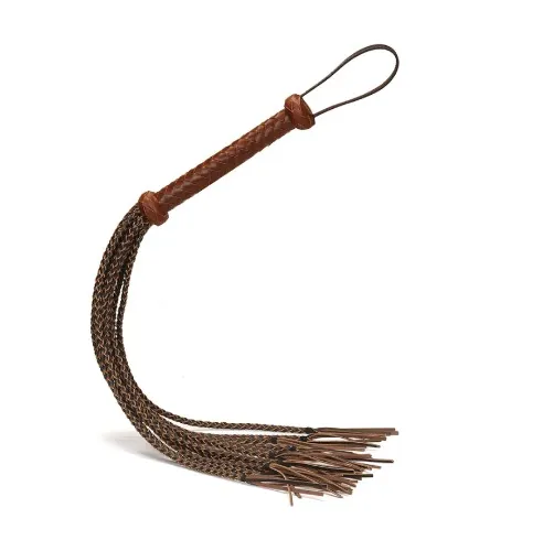 LIEBE SEELE - EQUESTRIAN LEATHER CAT O' NINE TAILS FLOGGER