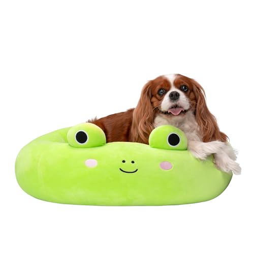 Squishmallows Official 24-Inch Wendy Frog Pet Bed - Medium Ultrasoft Official Plush Pet Bed - 24 inch