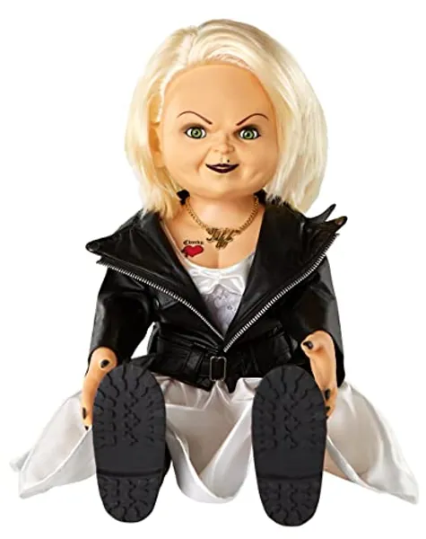 Spirit Halloween Talking Tiffany Doll | Officially Licensed | Horror Decor | 20 Inches Tall | Talking and Moving Prop