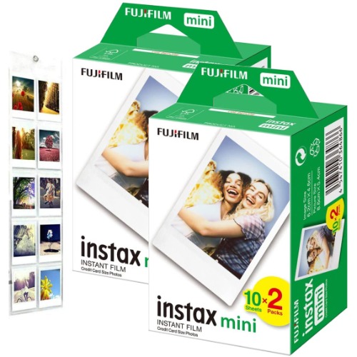 instax Mini Film Bundle Pack (40 Shots) + Free Wall Album