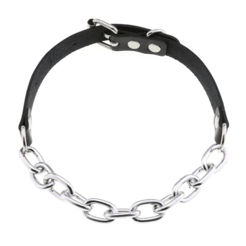 Black Chain Choker - black