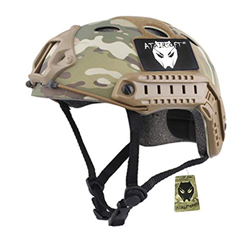 ATAIRSOFT PJ Type Tactical Paintball Airsoft Fast Helmet - Multicam