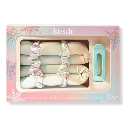 Hair Hero Xl Satin Heatless Styling & Flat Lay Claw Clip