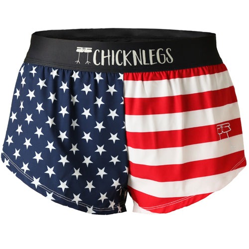Women's USA 1.5" Split Shorts | S