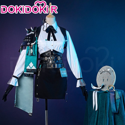 【Partially Ready For Ship】Dokidoki-R Game Zenless Zone Zero Cosplay Tsukishiro Yanagi  Costume ZZZ | S-Ready For Ship