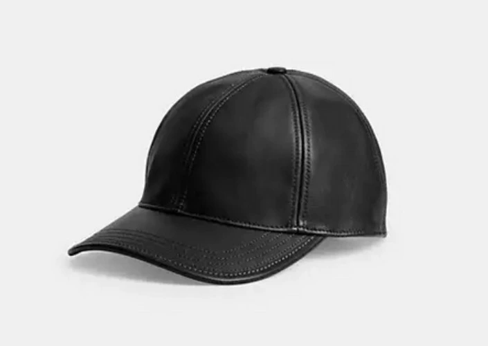 COACH® | Leather Baseball Hat 