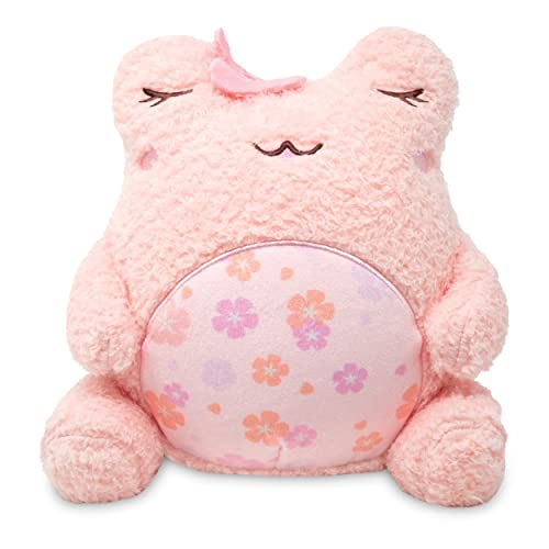Cuddle Barn PlushGoals - Sakura Wawa | Super Soft Cute Kawaii Froggie Dressed As Cherry Blossom Collectible Stuffed Animal Plush Toy, 9 inches - Sakura Wawa