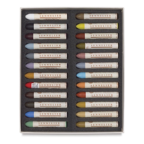 Sennelier Oil Pastels, Set of 24 Still Life Colors