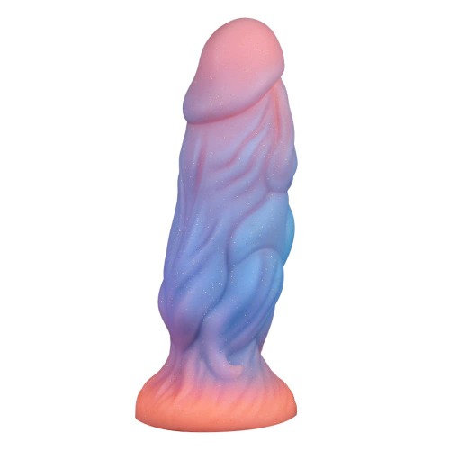 ixaxe Silicone Luminous Dildo with Suction Cup 