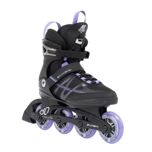 Inline Skates black - lavender