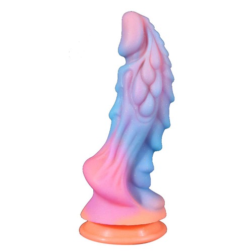 Kuaecr Silicone Luminous Dildo with Strong Suction Cup