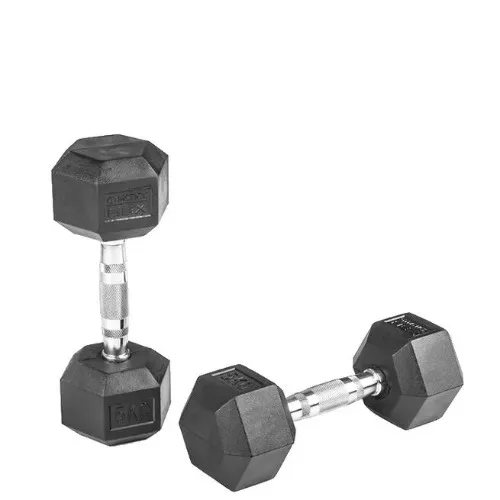 Hex Dumbbell, Single - Gymgrossisten.com