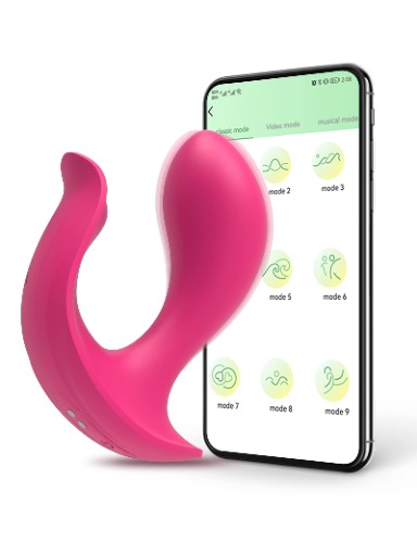 Portable App controlled Panty Vibrator
