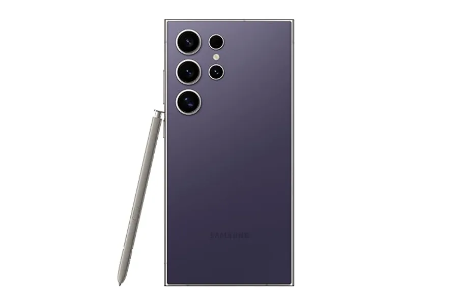 SAMSUNG Galaxy S24 Ultra Cell Phone, 256GB AI Smartphone, Unlocked Android, 200MP, 100x Zoom Cameras, Long Battery Life, S Pen, Global Version, 2024 - Titanium Violet