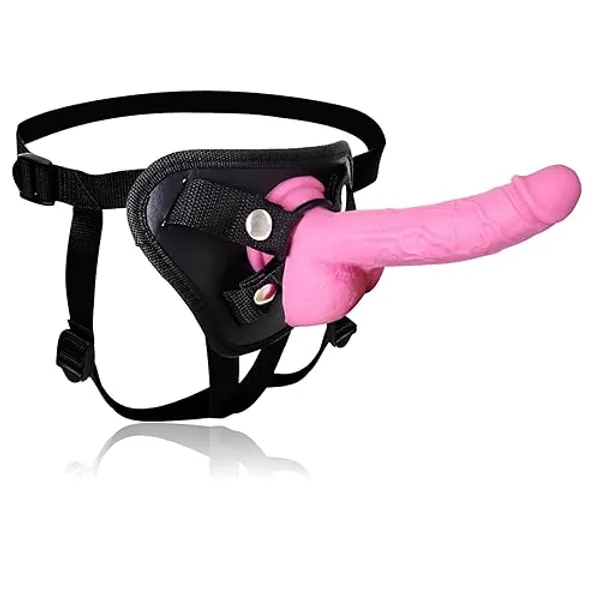 Sex Toys Strap on Dildo Wearable Sex Toys for Lesbian and Couple, Anal G spot Stimulator Adult Sex Toy, Adjustable Size Sex Toy for Women