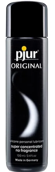 pjur Original Silicone Based Lubricant, Premium Lube for Men, Women & Couples, Odorless, 100ml / 3.4 fl.oz
