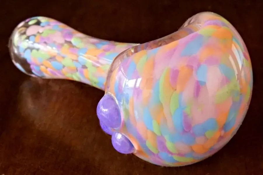 Pastel Rainbow Glass Pipe