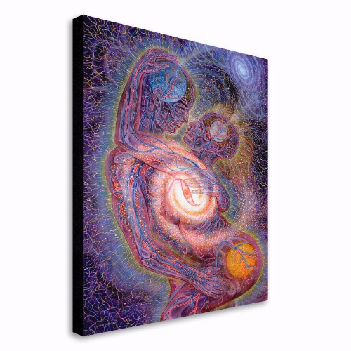 Love is a Cosmic Force - Canvas Print | Default Title