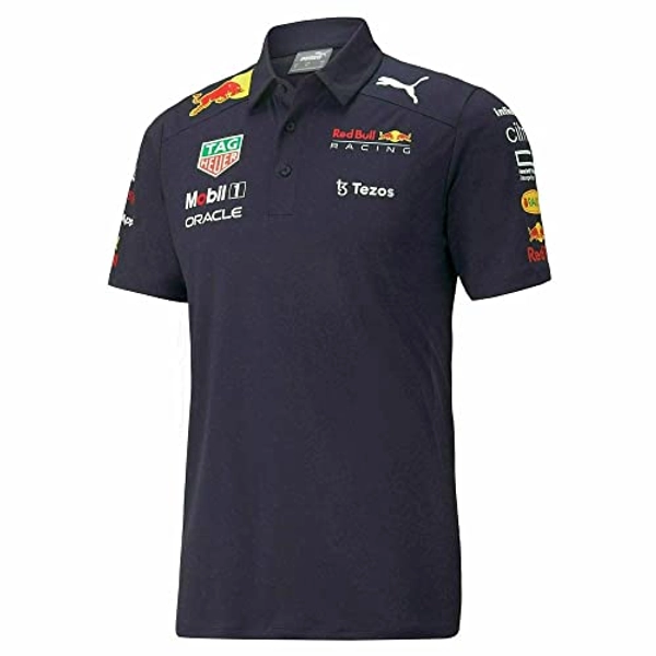 Red Bull Puma Racing - Official Formula 1 Merchandise - 2022 Team Polo - Men