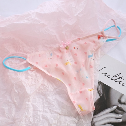 Classic Mesh Thongs - love bear