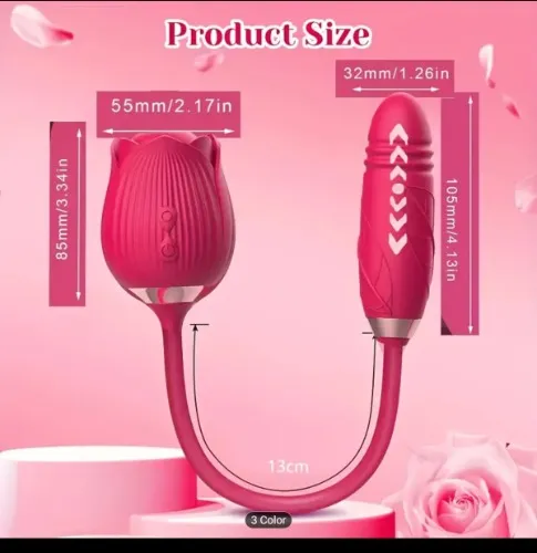 rose   toy    : 3 in     stimulator - Temu Bulgaria