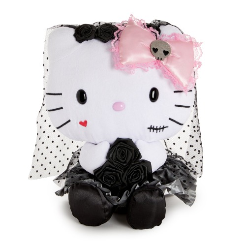 Hello Kitty 10" Plush (Halloween Black Rose Ball) | Default Title