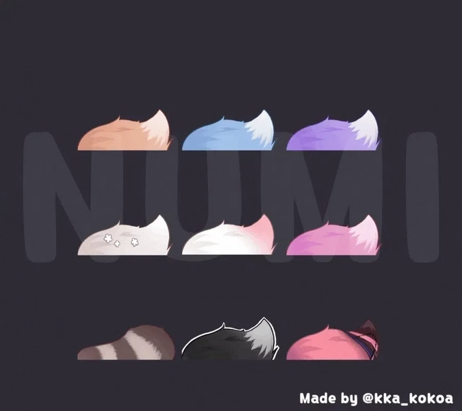 Tail Wag Emote by ✧ Numi ✧ (@numi_)