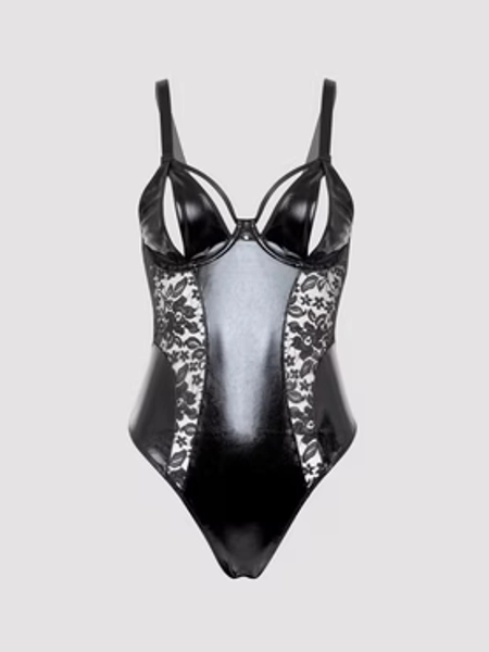 Lovehoney Fierce Muse Wet Look Crotchless Body