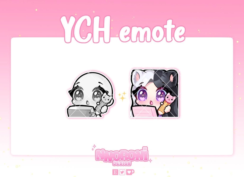 YCH Twitch émote personnalisée