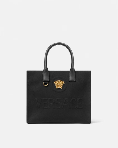 La Medusa Canvas Small Tote Bag