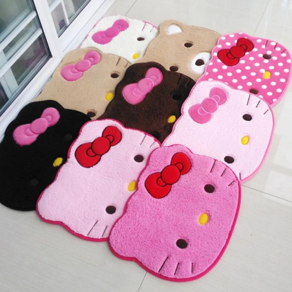 Kitty Bathroom Mats